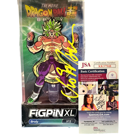 Signed Figpin XL Dragonball Super The Movie Broly #X12