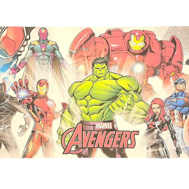 Marvel Avengers Hanging Wall Art 36" Inches (Horizontal)