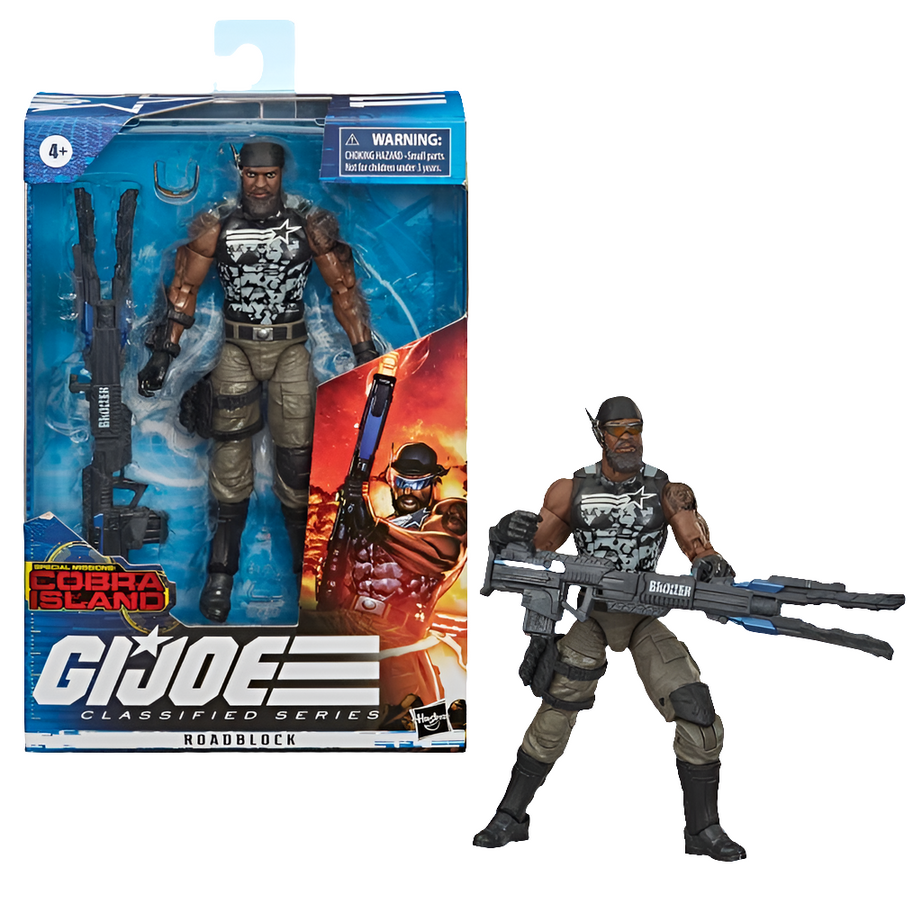 Hasbro GI Joe Classified Series Special Missions: Cobra Island Roadblock 6" Inch Action Figure