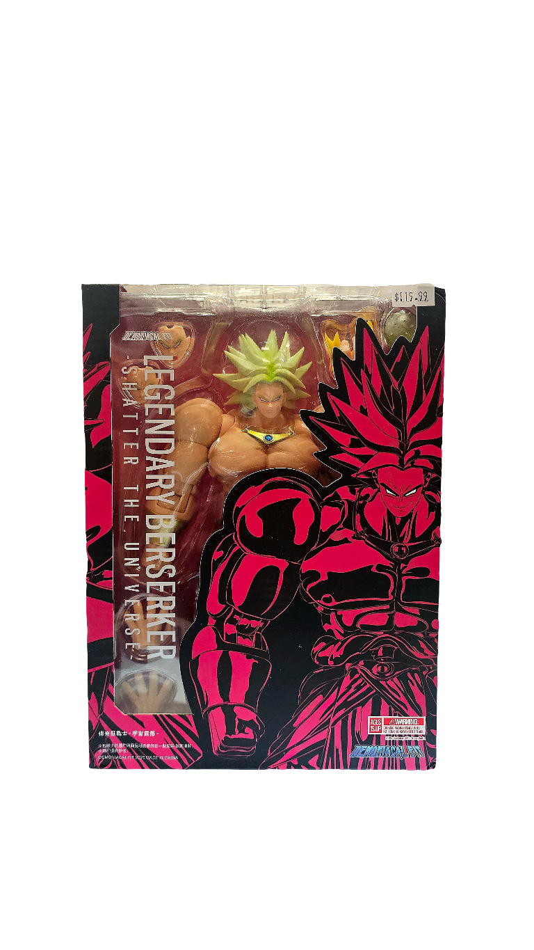 Demoniacal Fit Dragonball Z Shatter the Universe Legendary Berserker Broly Action Figure