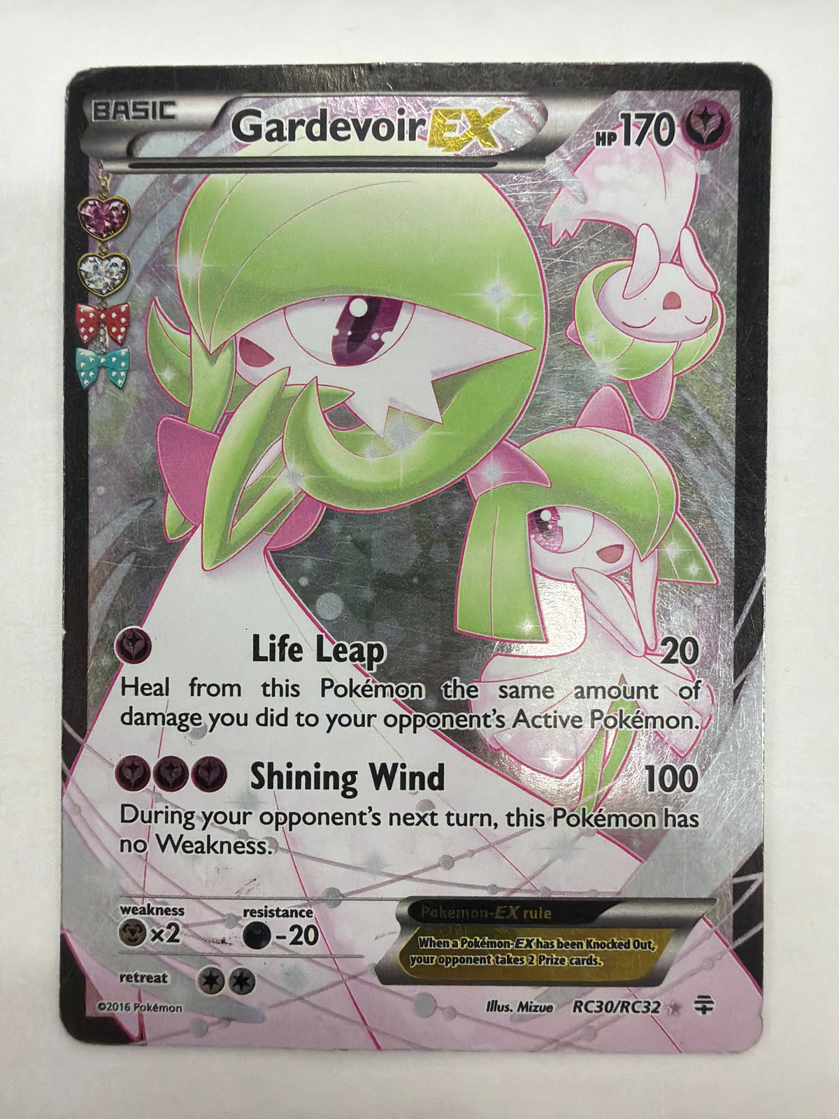 Pokémon TCG - Generations: Radiant Collection Gardevoir EX RC30/RC32 DMG