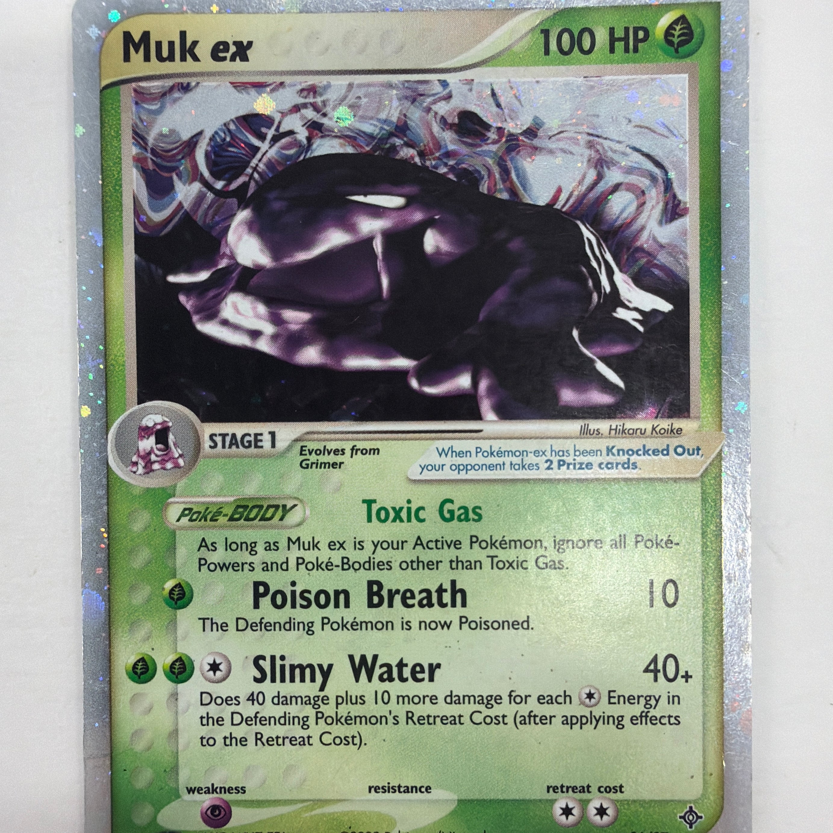 Pokémon TCG - EX Dragon Muk ex 96/97 Holo DMG