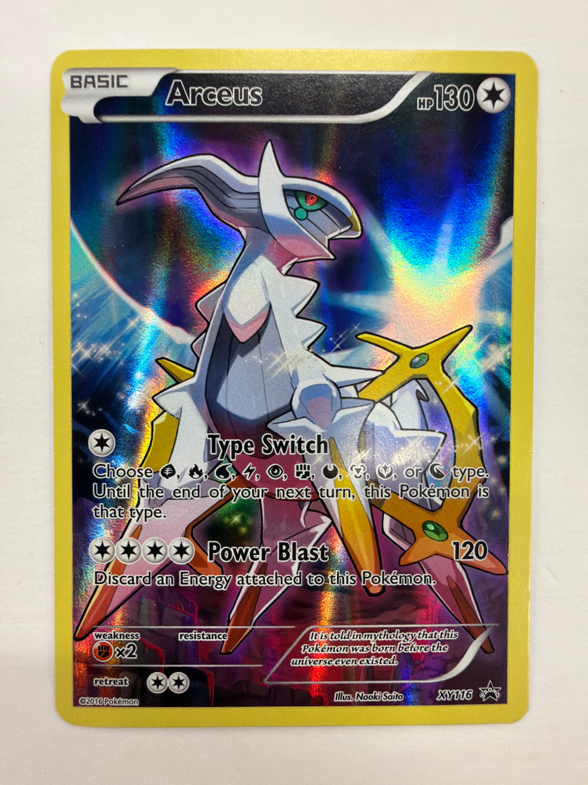 Pokémon TCG - XY Promo Arceus XY116 MP