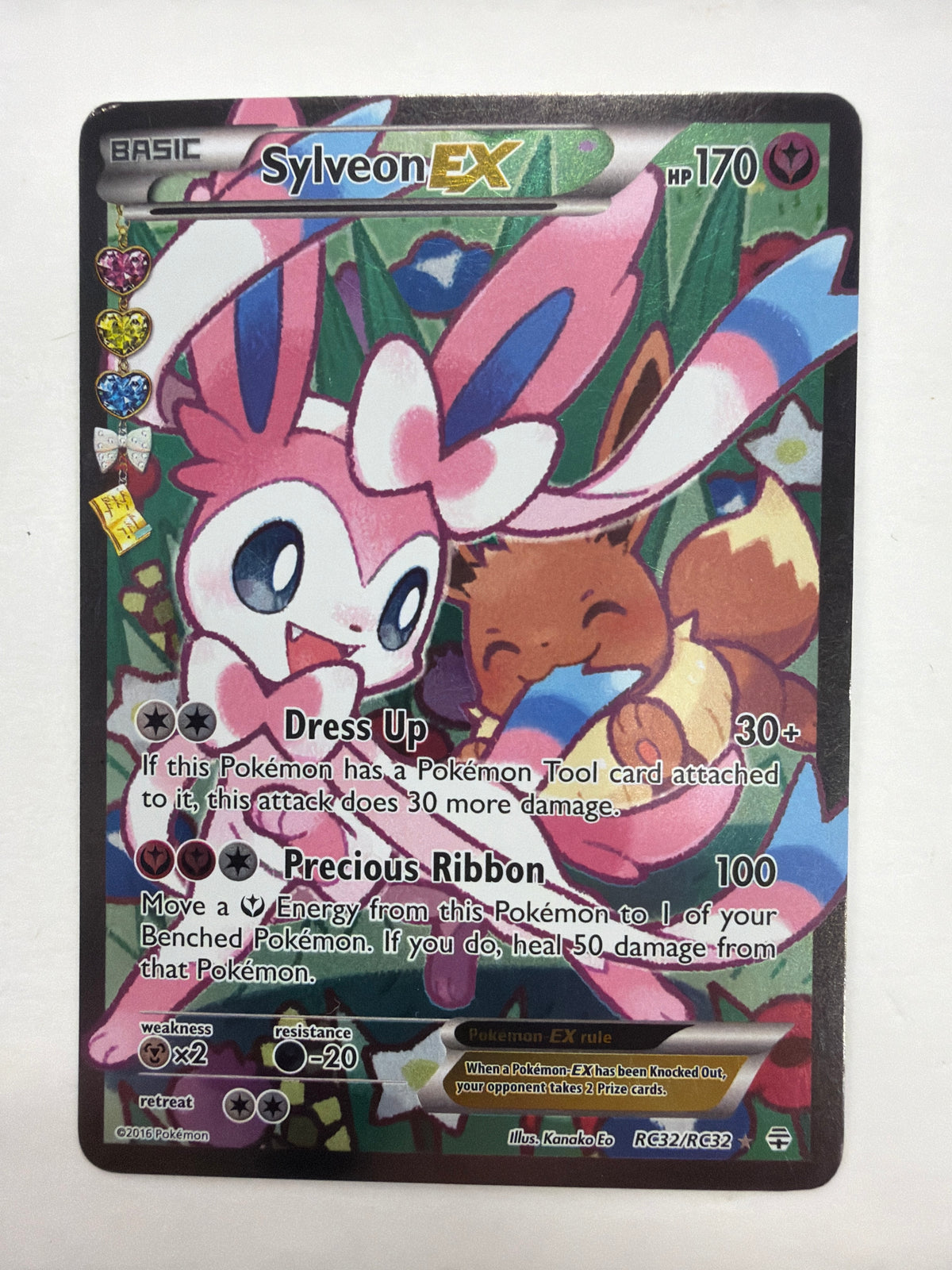 Pokémon TCG - Generations: Radiant Collection Sylveon EX RC32/RC32 HP