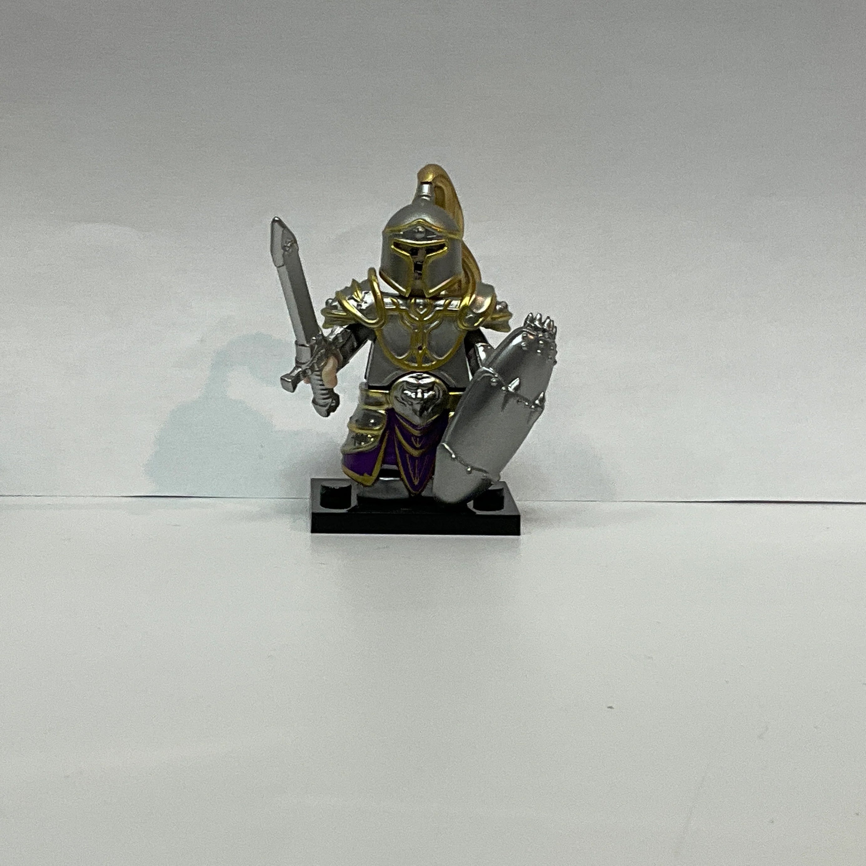 Knight Purple #1 Mini Block Figure