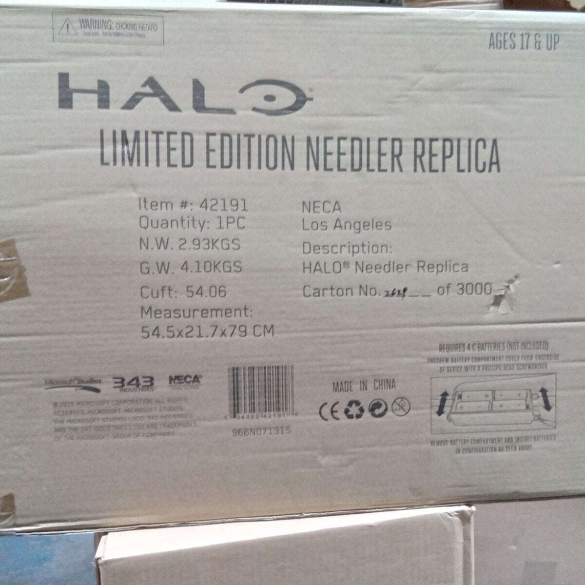 NECA HALO Needler 1:1 Prop Replica