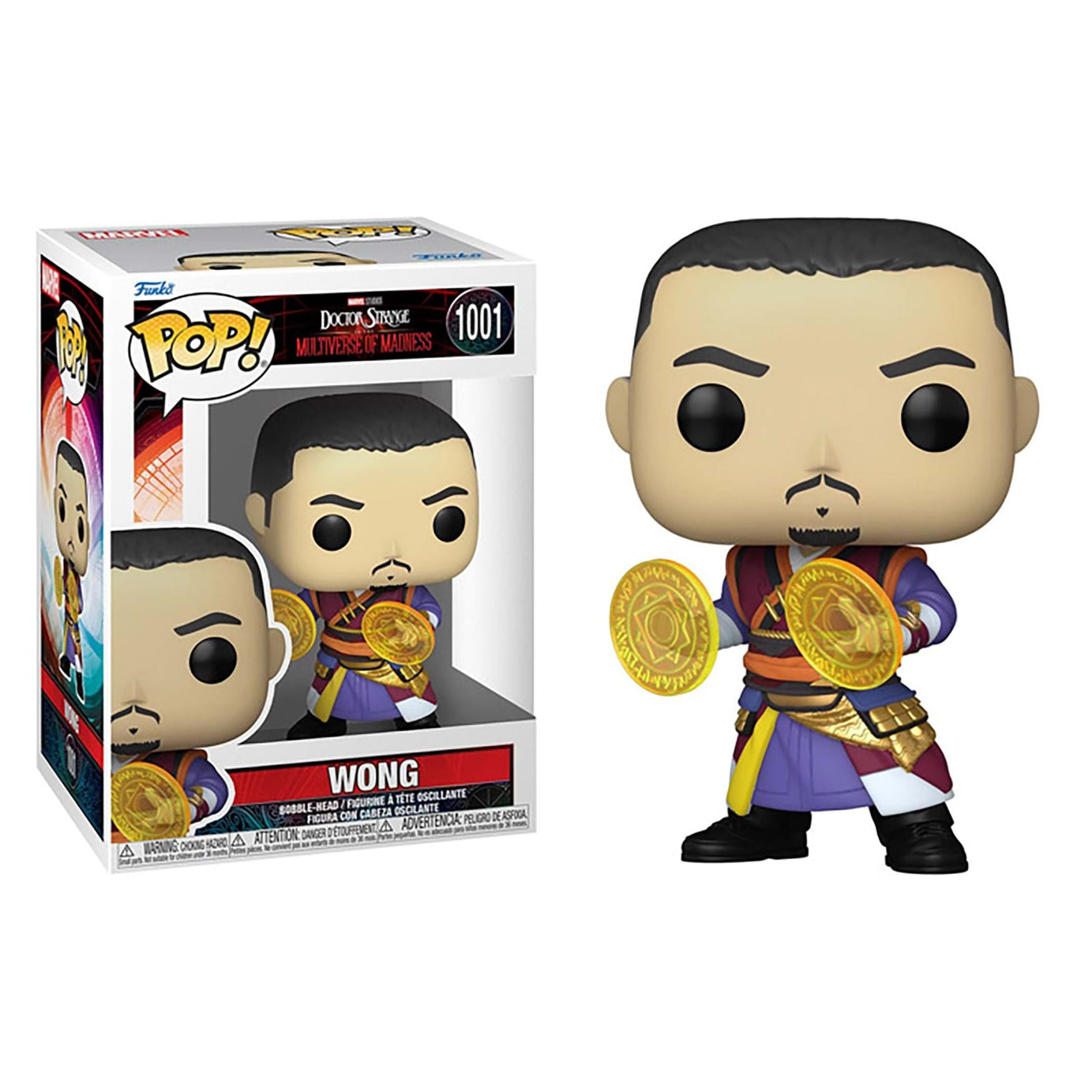 Funko POP! Marvel Studios Doctor Strange And The Multiverse Of Madness Wong #1001