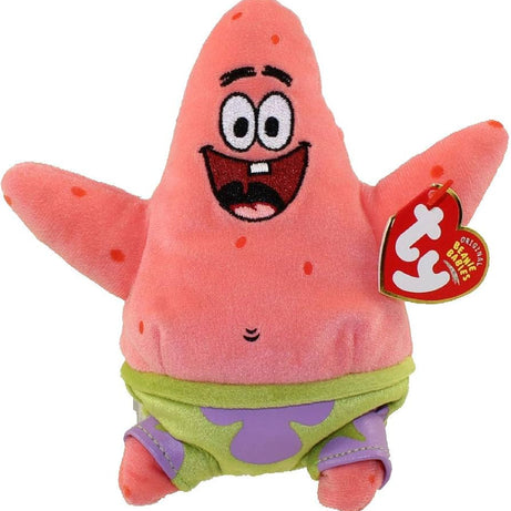 Ty Beanie Babies SpongeBob SquarePants Patrick Star Plush