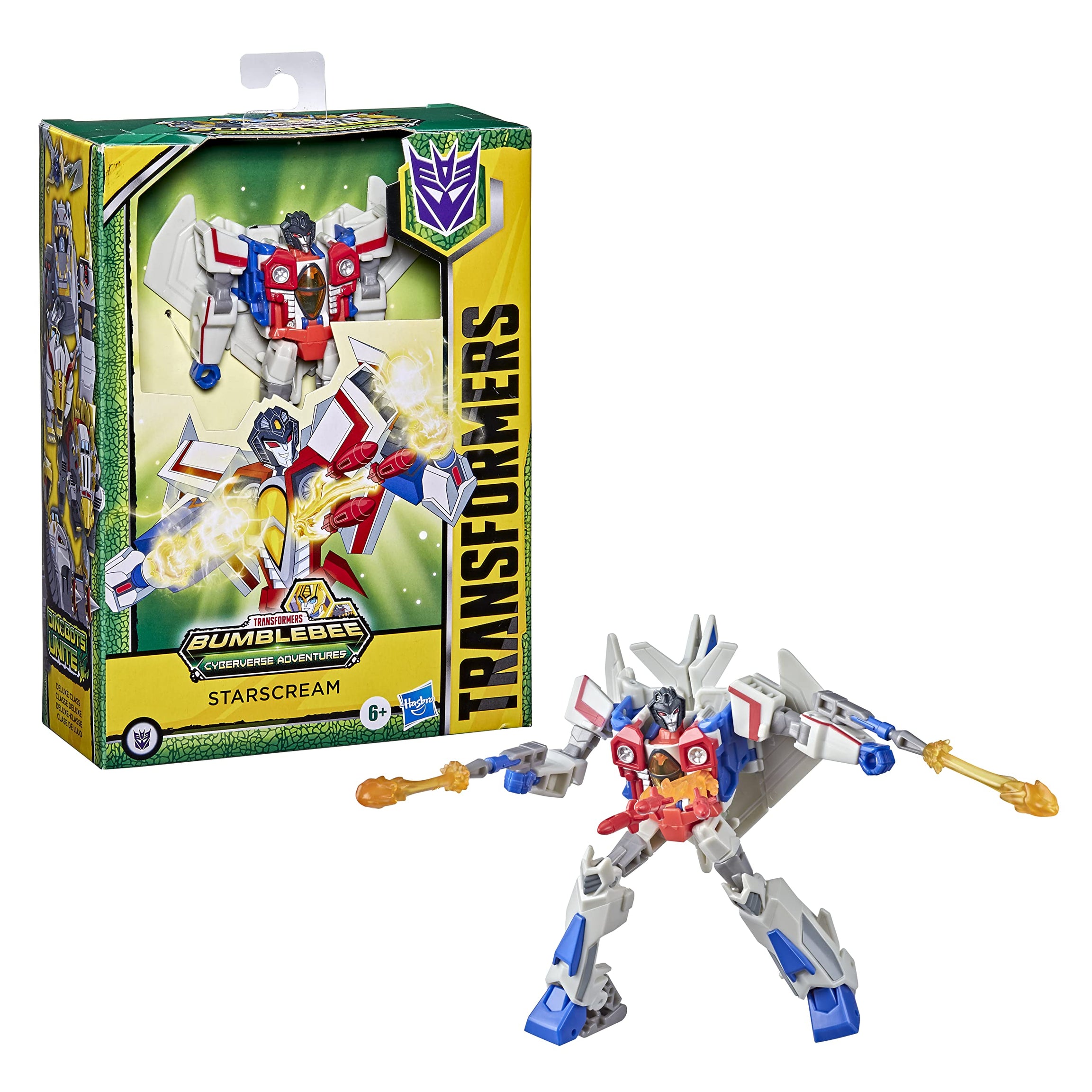 Hasbro Transformers Bumblebee Cyberverse Adventures Starscream Action Figure