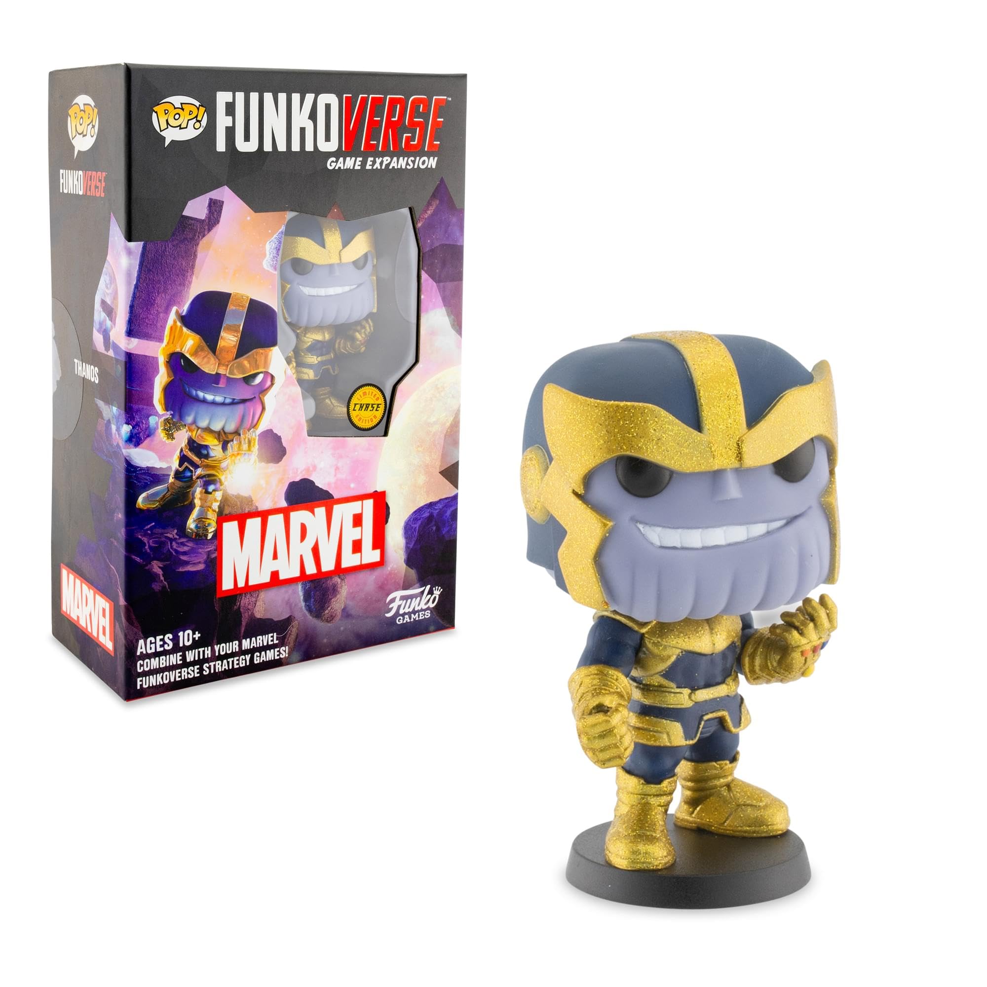 Chase Pop! FunkoVerse Marvel Thanos Strategy Game Expansion