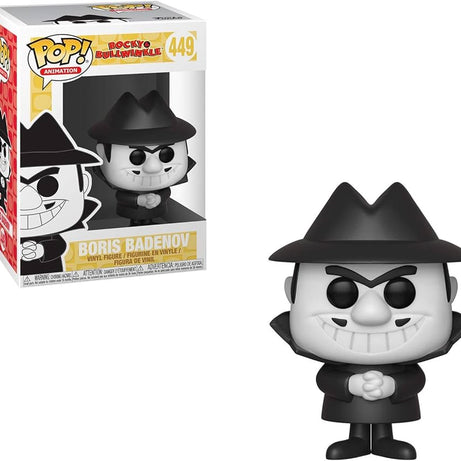 Funko Pop! Animation Rocky & Bullwinkle Boris Badenov #449