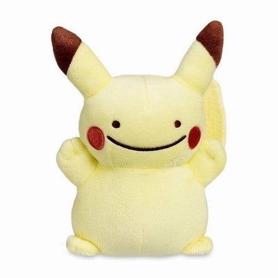 Pokémon Center Transform Ditto as Pikachu Plush