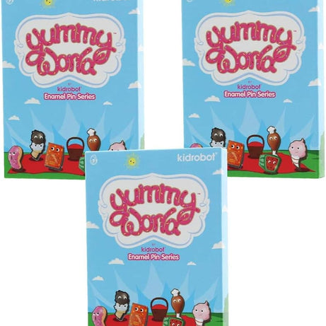 Kidrobot Yummy World Enamel Pin Series Blind Box