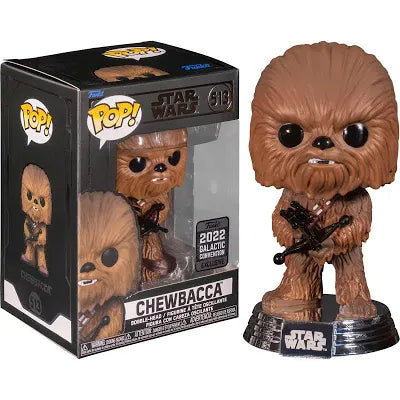Funko Pop! Star Wars Chewbacca #513 2022 Galactic Convention Exclusive