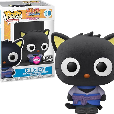 POP! Animation Naruto x Hello Kitty Chococat #1018 Flocked FYE Exclusive