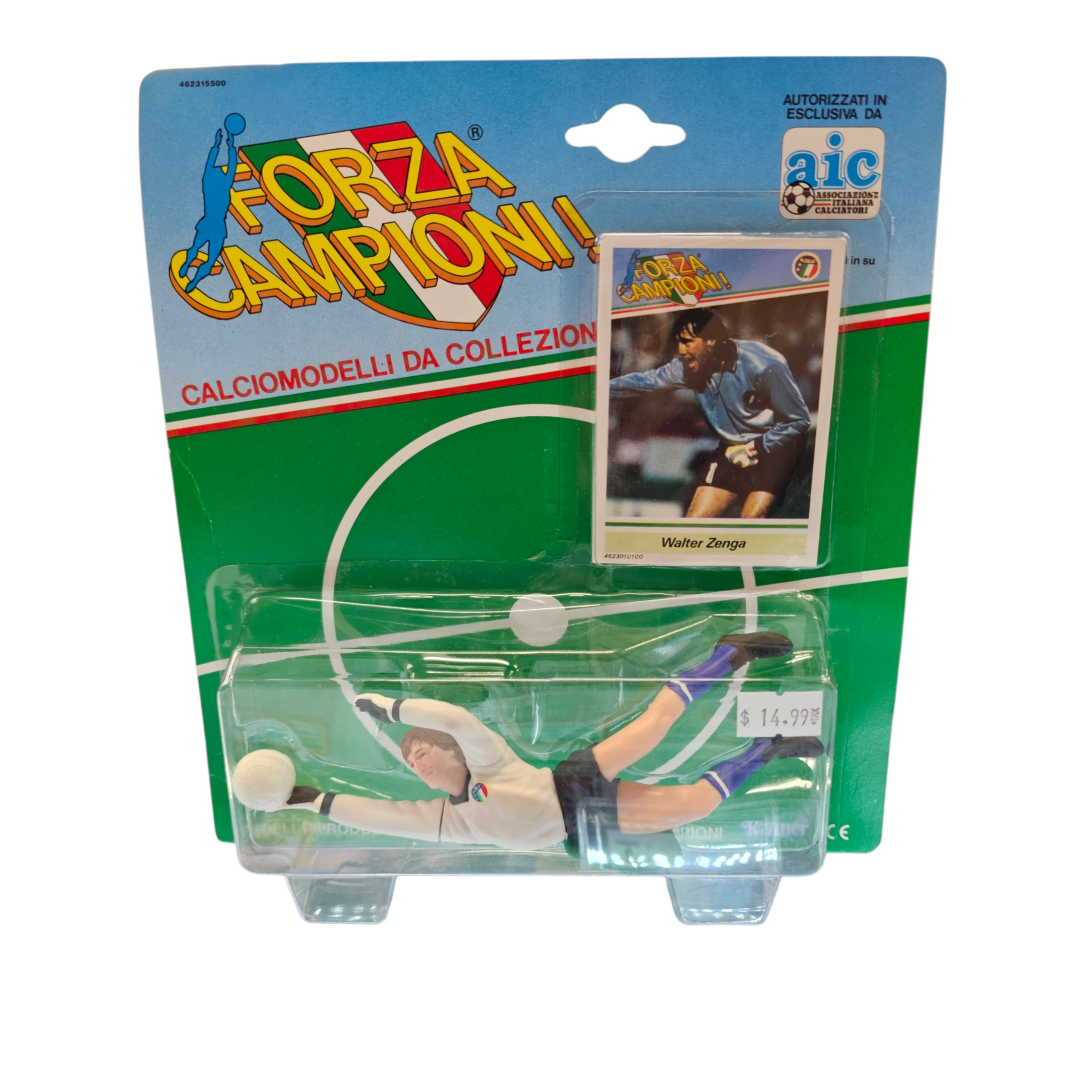 Kenner Forza Campioni! (Calciomodelli da Collezione) Walter Zenga Action Figure
