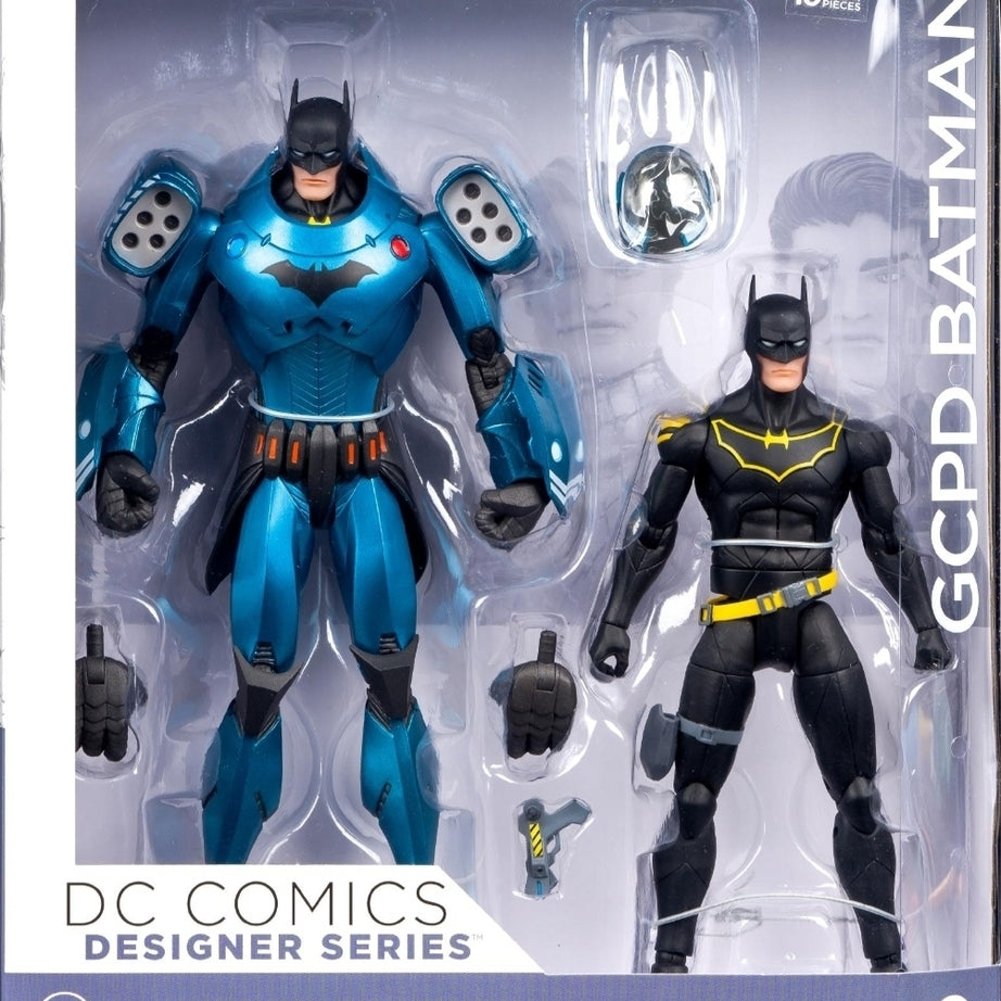 DC Collectibles Designer Series Greg Capullo GCPD Batman Action Figure 2-Pack