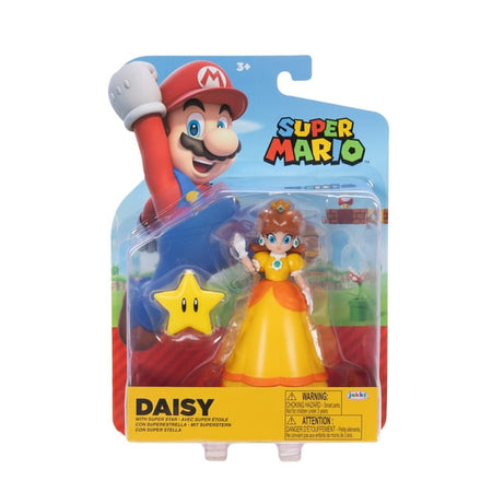 Jakks Nintendo Super Mario Daisy with Super Star Action Figure