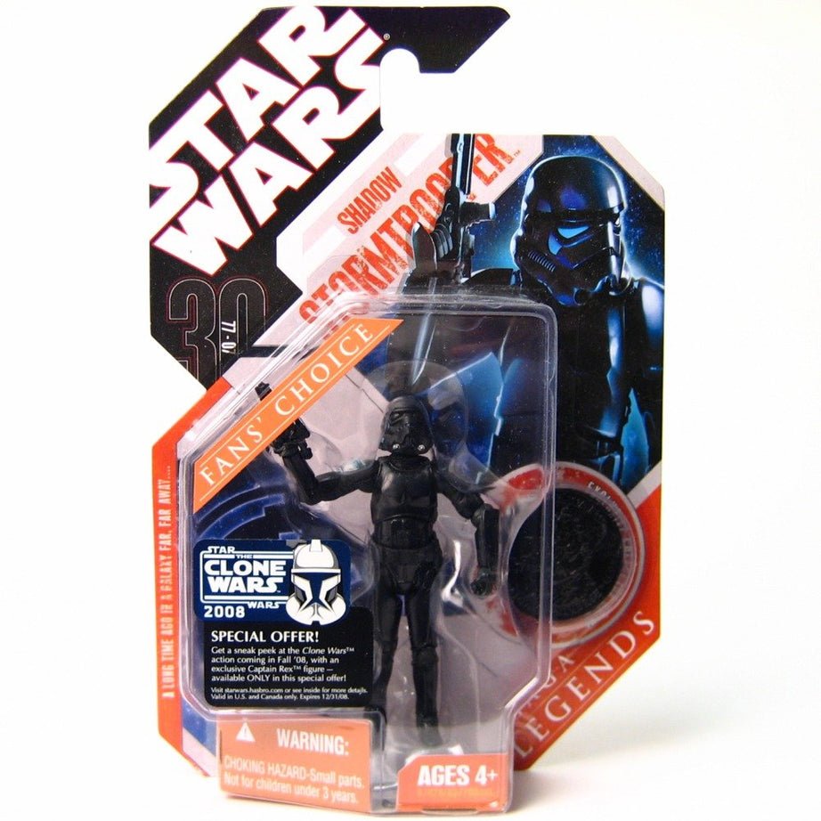 Hasbro Star Wars Saga Legends Shadow Stormtrooper Action Figure