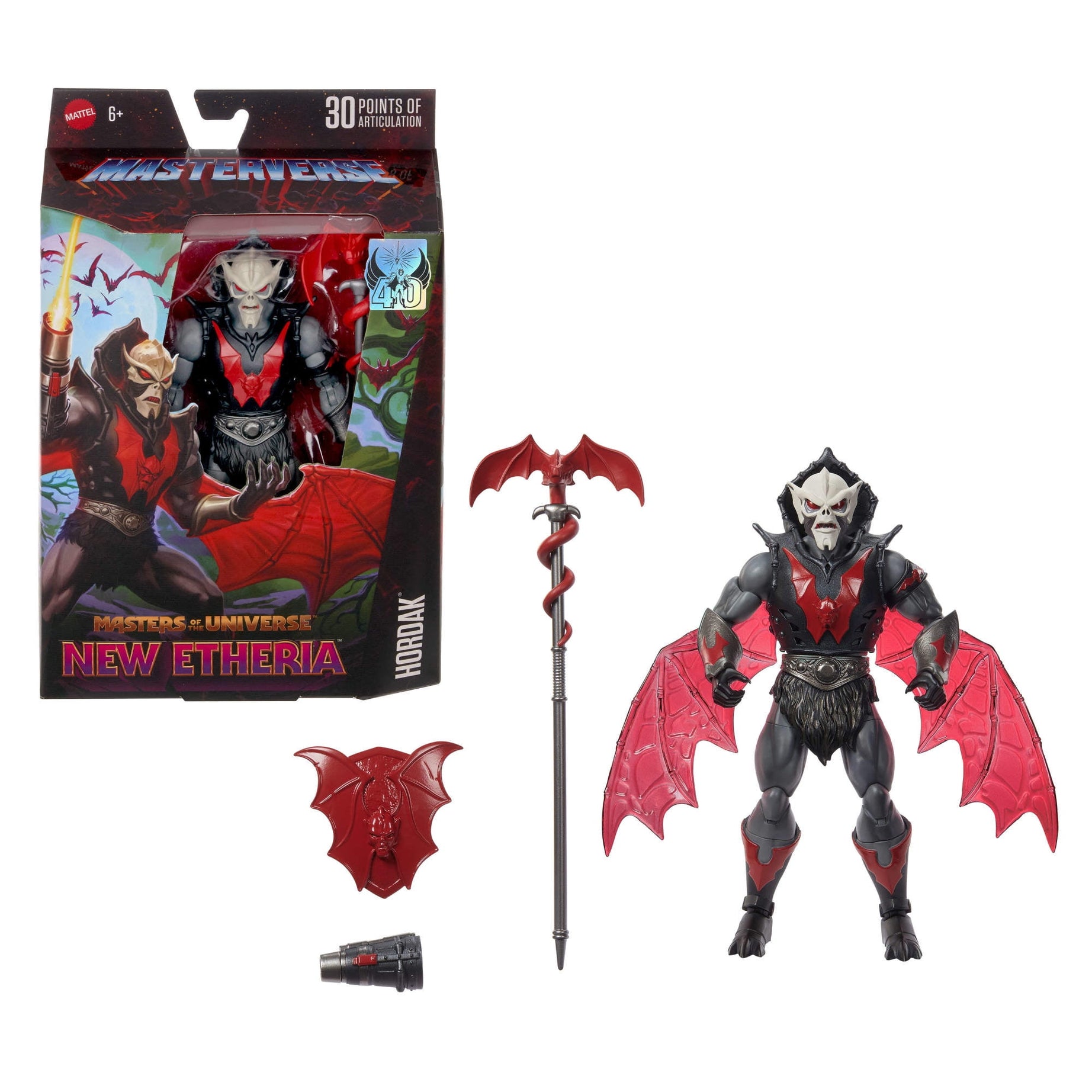 Mattel Masters of the Universe 40th Anniversary New Etheria Hordak Action Figure