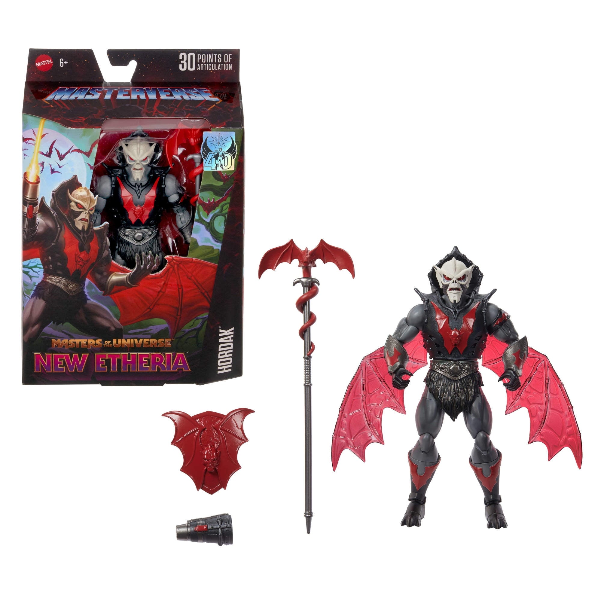 Mattel Masters of the Universe 40th Anniversary New Etheria Hordak Action Figure