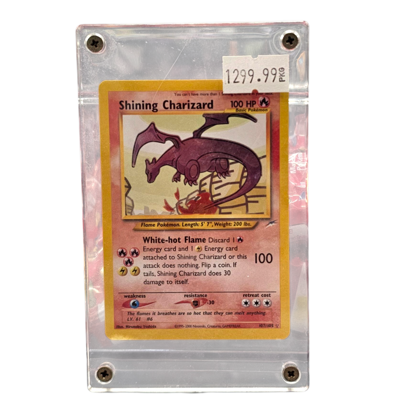 Pokémon TCG - Neo Destiny Shining Charizard 107/105 NM
