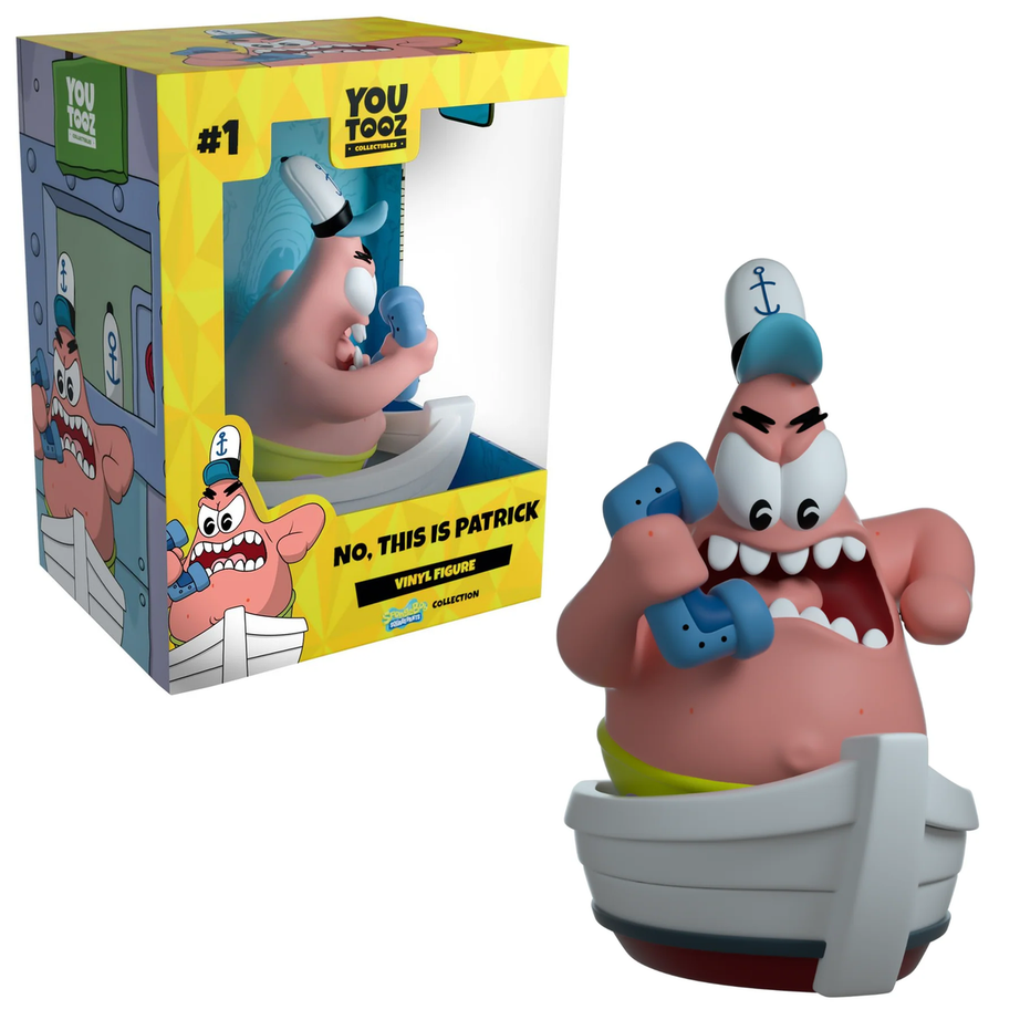 YouTooz SpongeBob SquarePants No, This Is Patrick Vinyl Figure