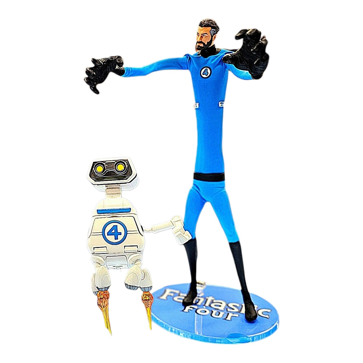 Loose Mezco Toyz One:12 Collective Marvel Fantastic Four Deluxe Reed Richards Action Figure