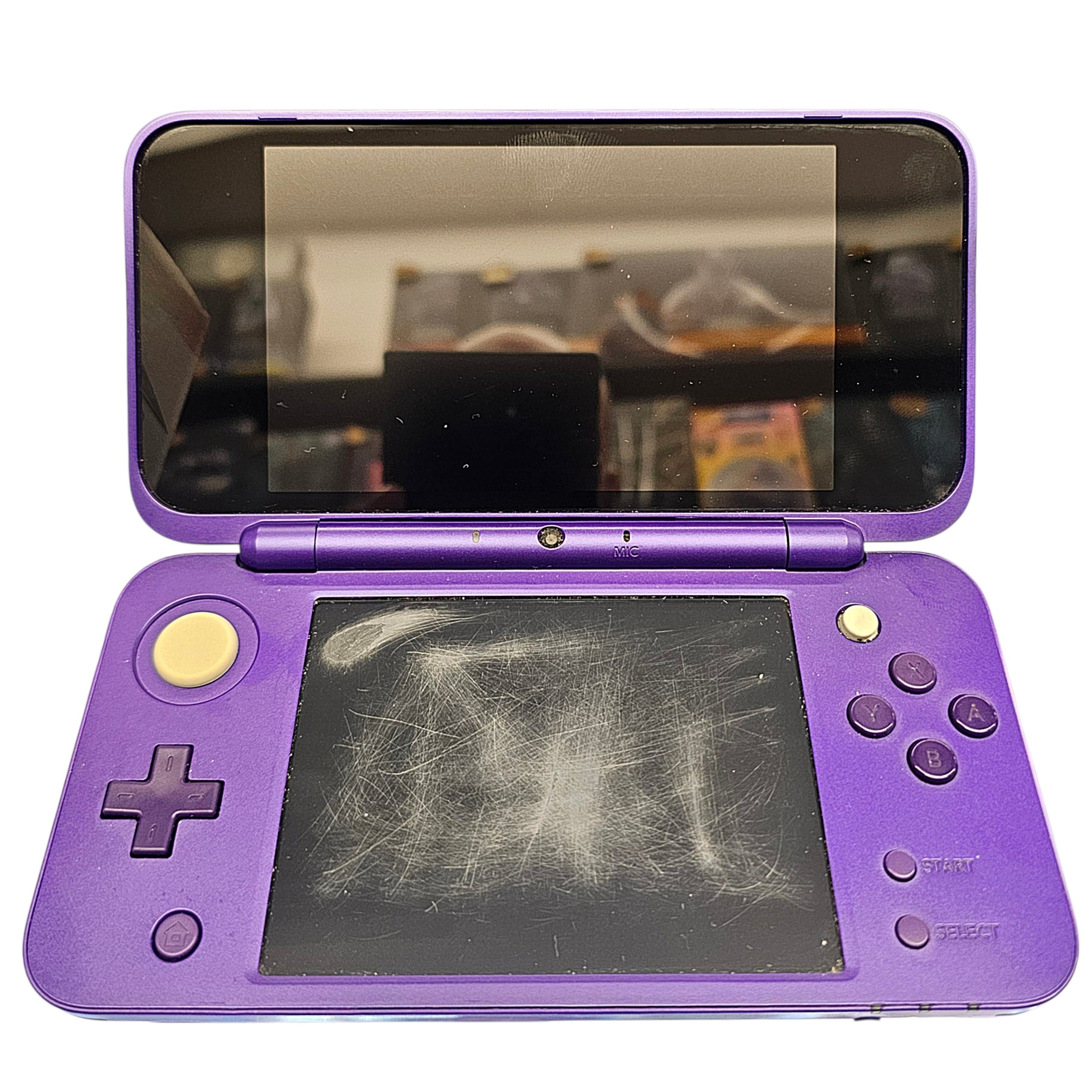 Used Boxed Nintendo 2DS XL Purple Console (Worn Touchscreen)