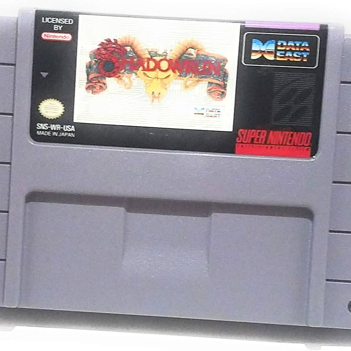Super Nintendo Shadowrun Video Game