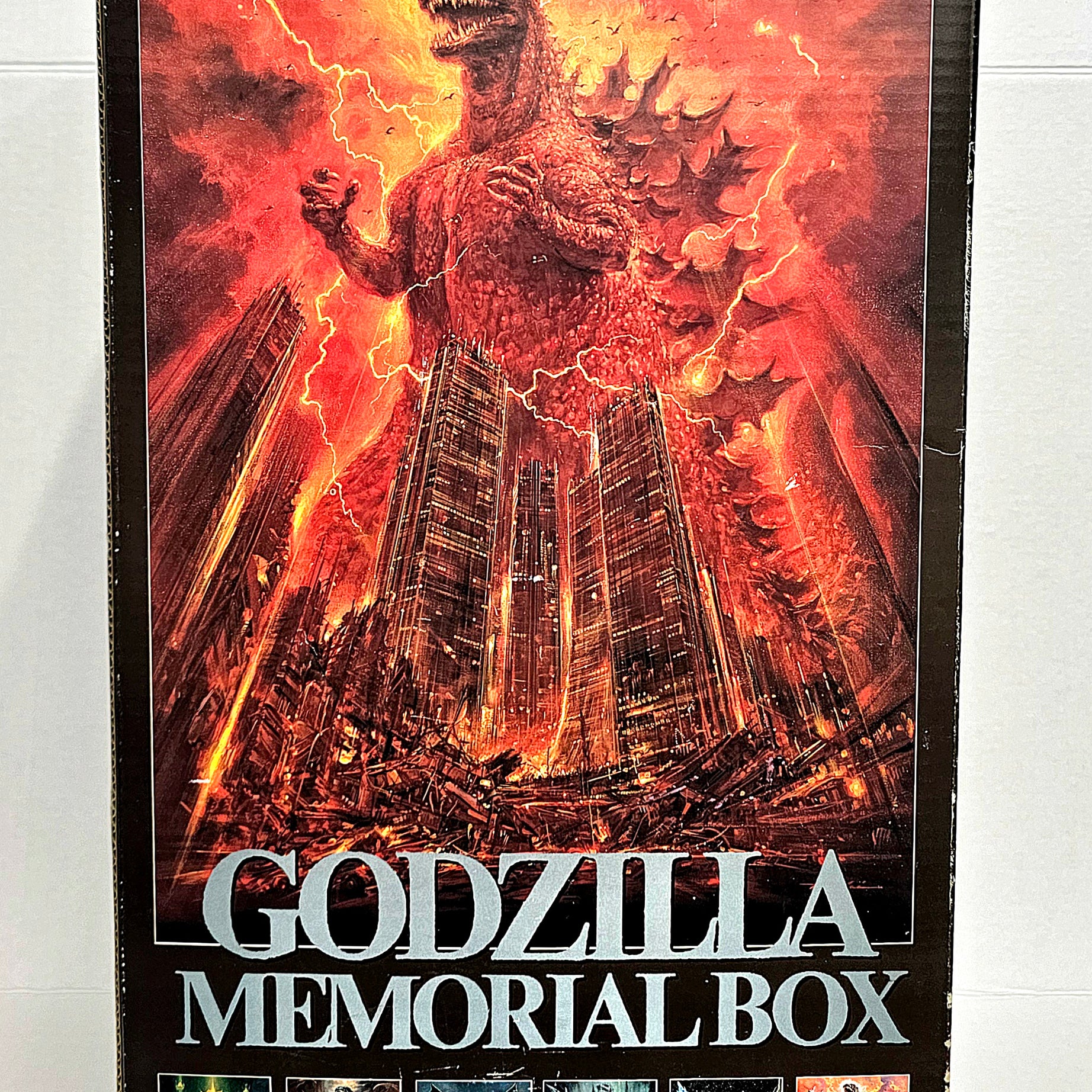 Bandai Godzilla Memorial Box Complete 14 Kaiju Figure Set Japanese 1995