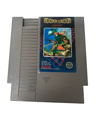 NES Commando Video Game