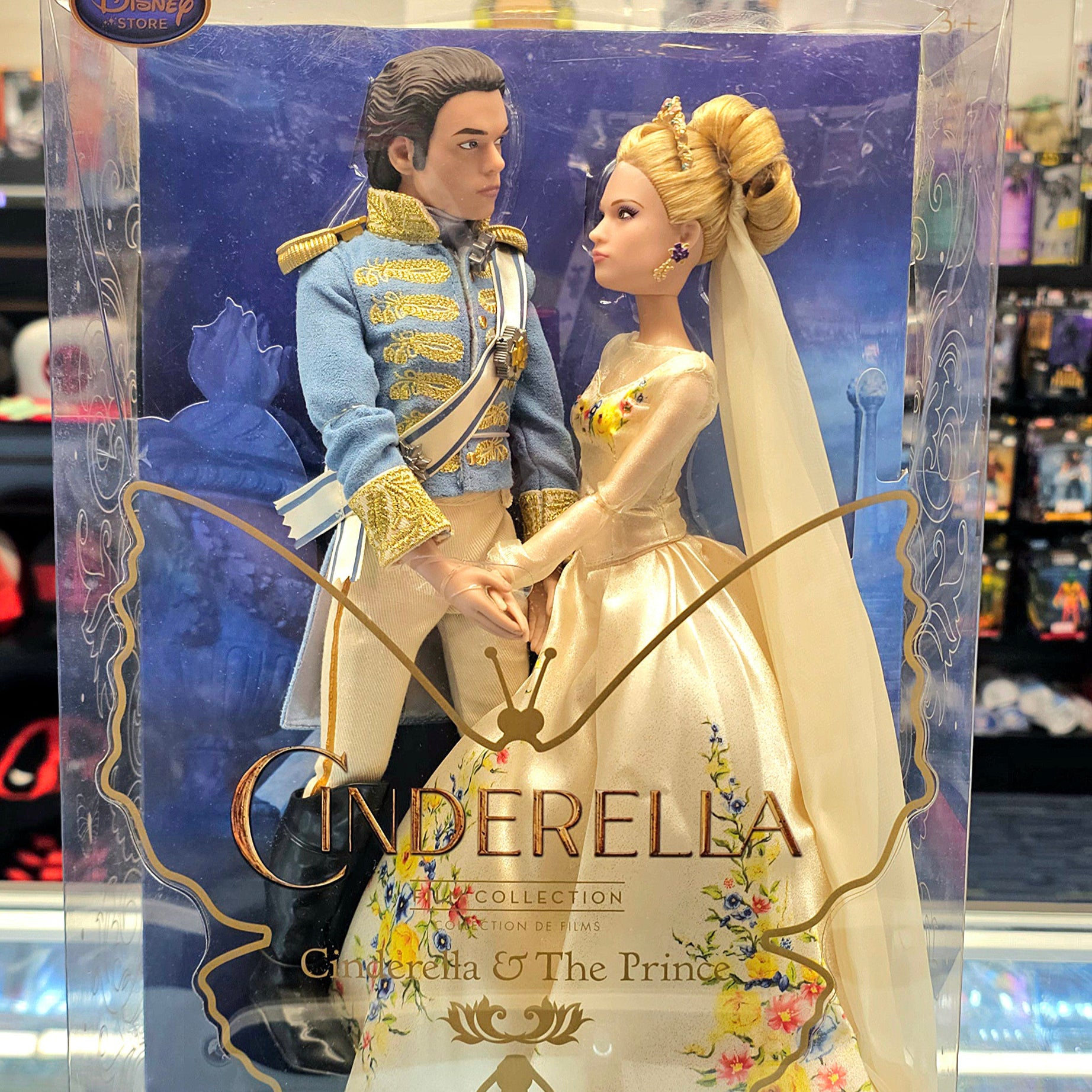 Disney Cinderella Film Collection Cinderella & The Prince 12" Inch 2-Doll Set