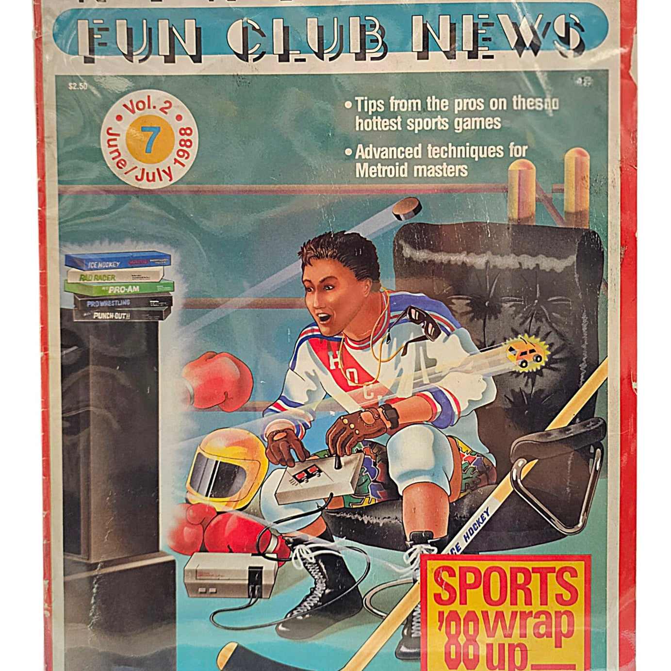 Nintendo Fun Club News Magazine Vol.2 NO. 7 June/July (1988)