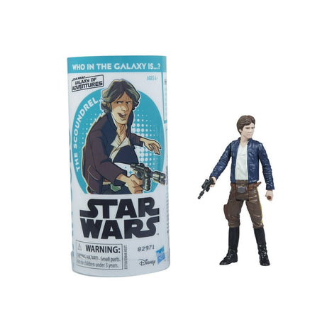Hasro Star Wars Galaxy of Adventures Han Solo Figure & Mini Comic