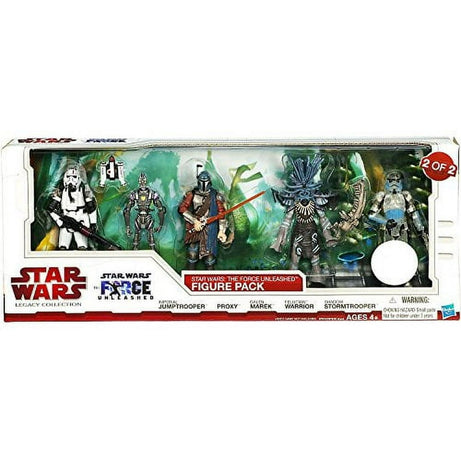 Hasbro Star Wars The Legacy Collection Force Unleashed 3.75” Action Figure 5-Pack 2 of 2