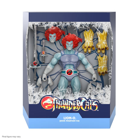 Super 7 Thundercats Lion-O (Hook Mountain Ice) Action Figure