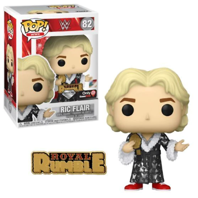 Funko Pop! WWE Ric Flair #82 Diamond Collection Gamestop Exclusive