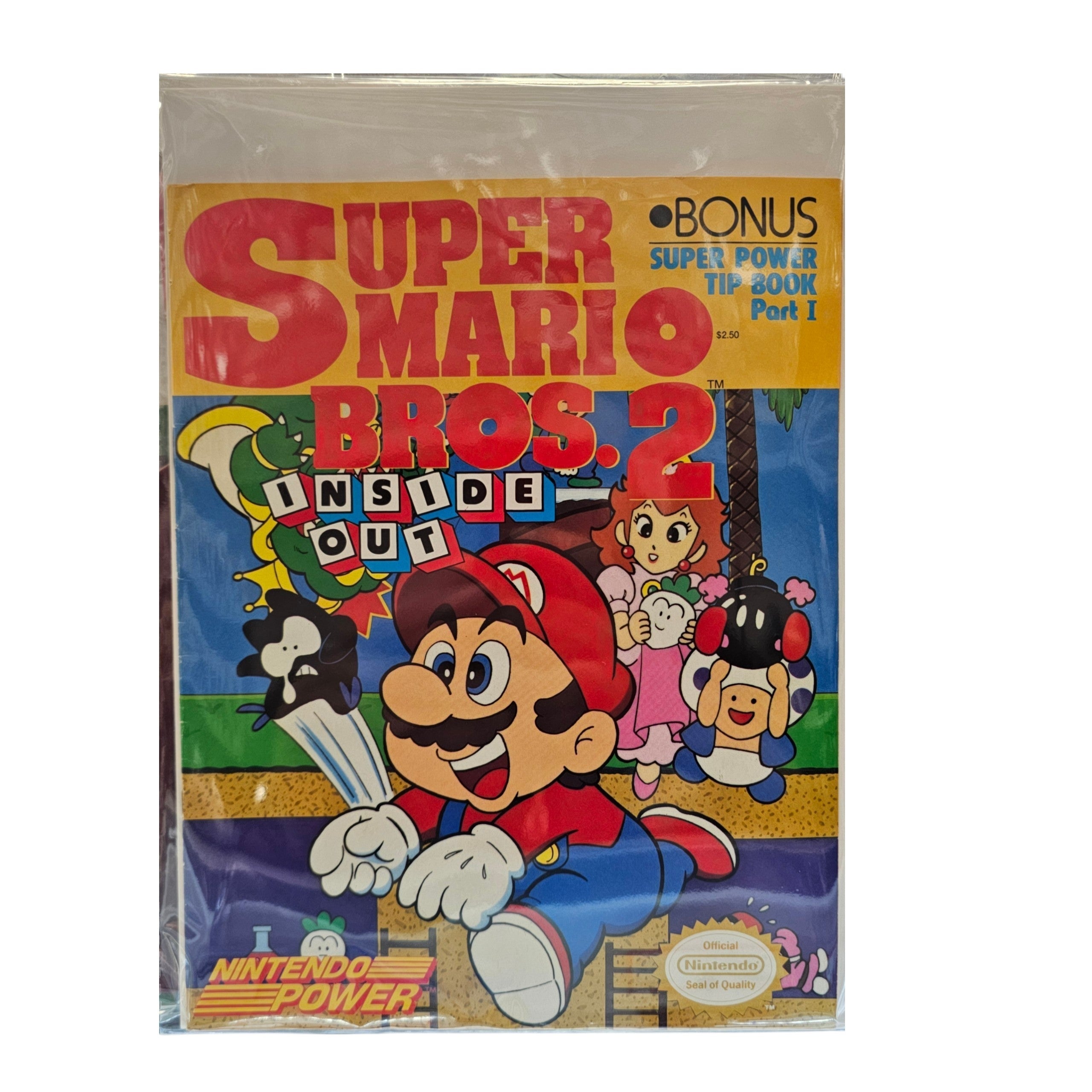 Nintendo Power Super Mario Bros. 2 Super Power Tip Books Parts I & II (1989)