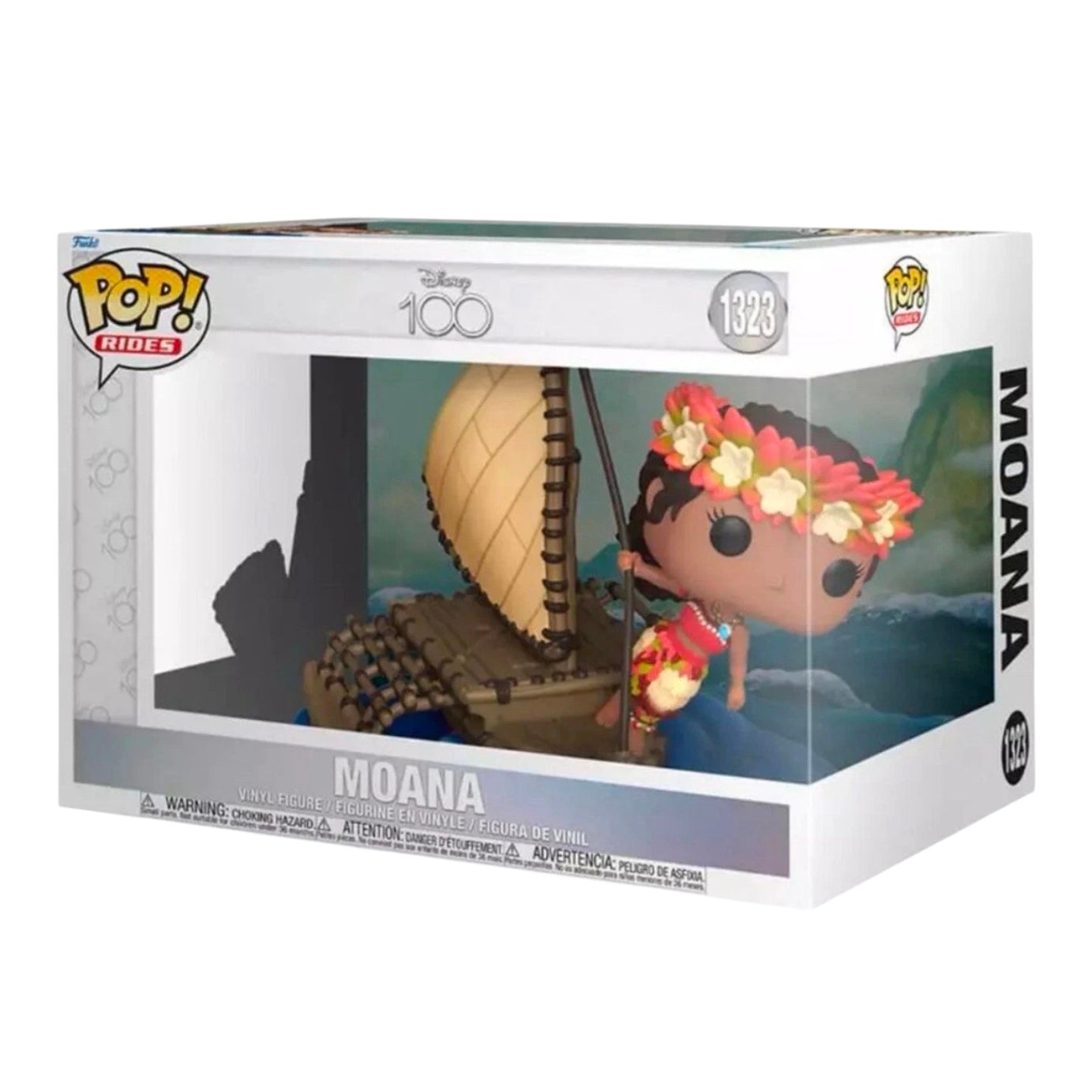 Funko Pop! Rides Disney Moana Moana On Boat #1323