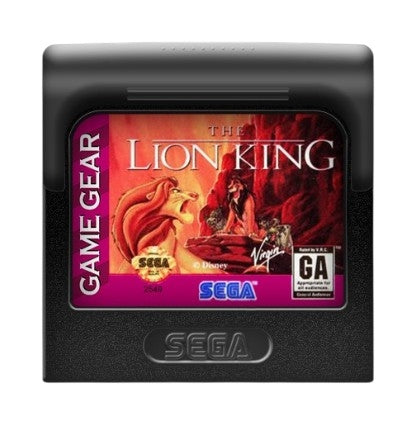 Sega Game Gear The Lion King Video Game Loose