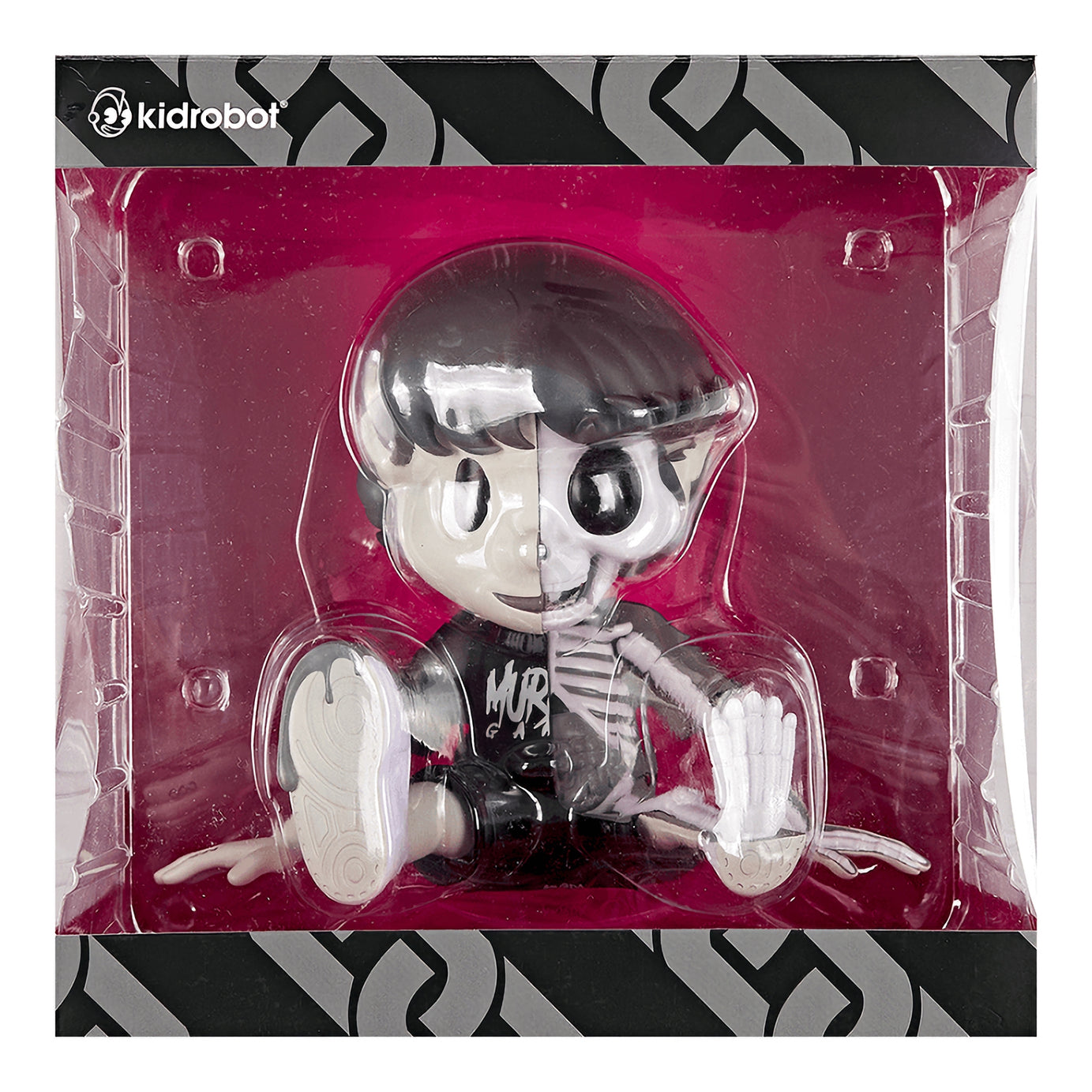 Kidrobot x NTWRK Murda Beatz 8" Grayscale Vinyl Figure