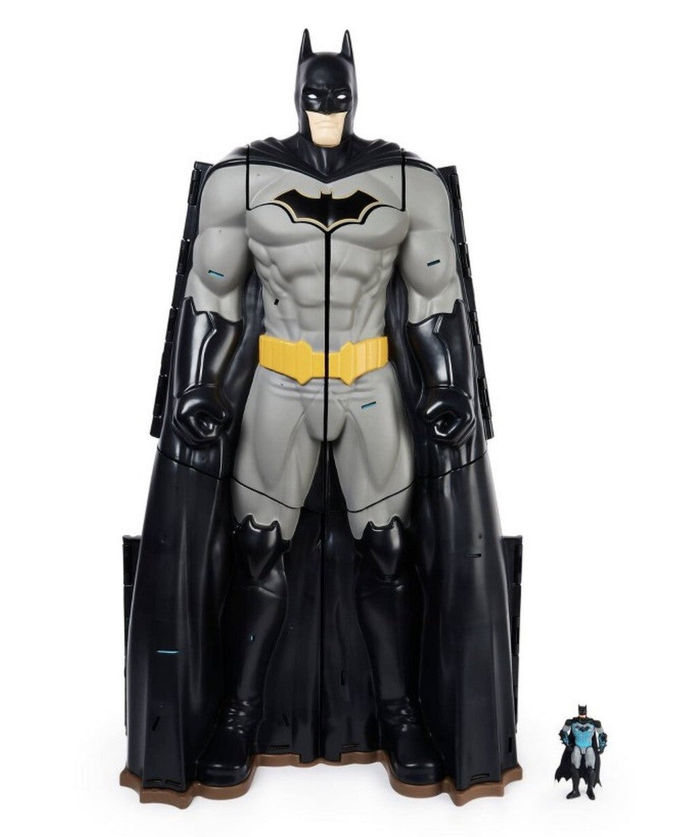 Used Spinmaster DC Comics Batman Bat-Tech Batcave Giant Transforming Playset 33” Tall
