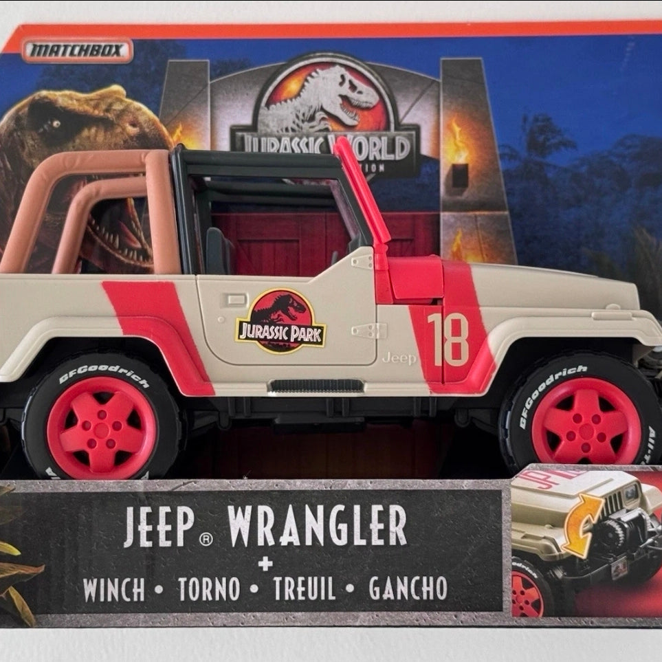 Matchbox Jurassic World Legacy Collection Jeep Wrangler