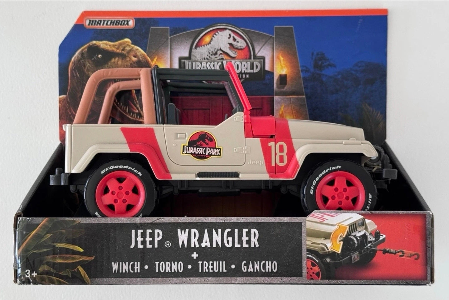 Matchbox Jurassic World Legacy Collection Jeep Wrangler