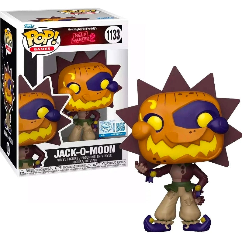 Funko Pop! Games Five Nights at Freddy’s Help Wanted 2 Jack-O- Moon #1130 Hot Topic Exclusive