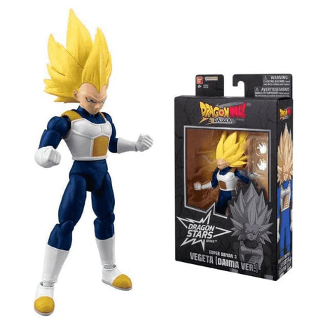 Bandai Dragon Ball Daima Dragon Stars Super Saiyan 3 Vegeta Action Figure