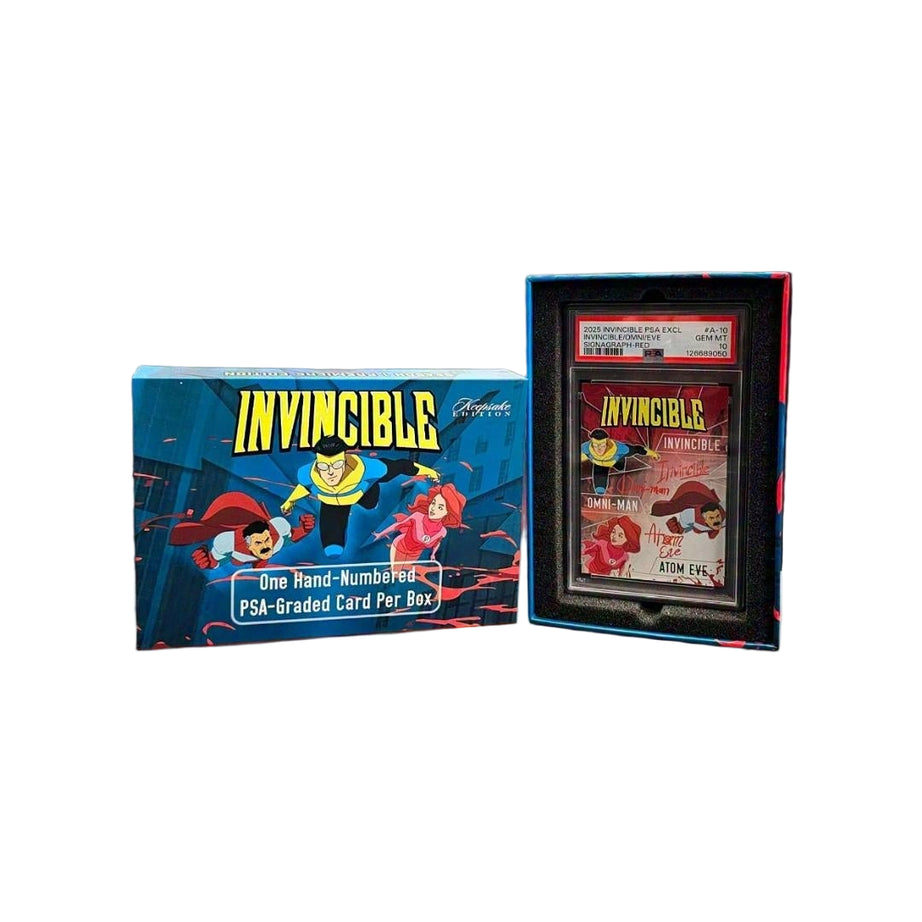 Keepsake Invincible Omni EVE Signagraph Red Limited 3/50 PSA Gem Mint 10 Season 1 Premier Edition