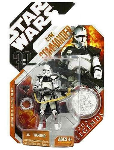 Hasbro Star Wars Saga Legends Clone Commander Action Figure