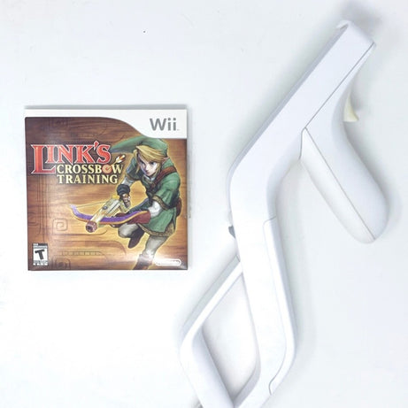 Nintendo Wii Link's Crossbow Training Video Game w/Wii Zapper